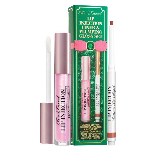 ROO FACED - Lip Injection Liner & Plumping Gloss - Coffret maquillage