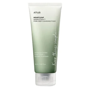Anua – Heartleaf Quercetinol Pore Deep Cleansing Foam 150ml