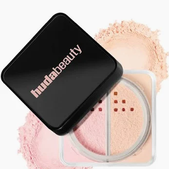 HUDA BEAUTY – Easy Bake Loose Powder Duo Poudre Libre CHERRY PEACH