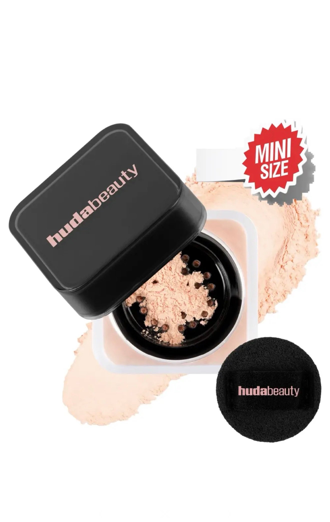 HUDA BEAUTY - MINI Loose Powder Baby Bake - réf Peach Pie (Copie)